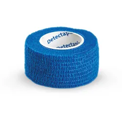 Detectaplast Selbsthaftendes Fixierbinde blau 2,5cm x 4,5m