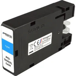 Kompatible Tinte ersetzt Canon PGI-1500XLC cyan