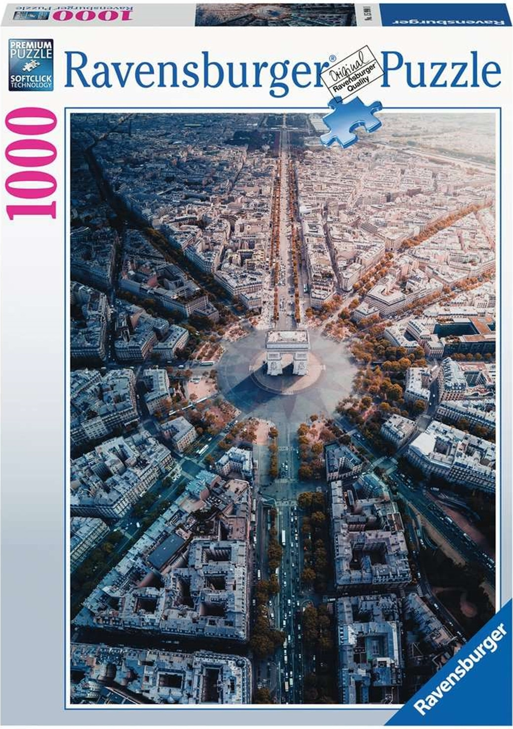 Ravensburger Puzzel Paris gezien vanaf boven