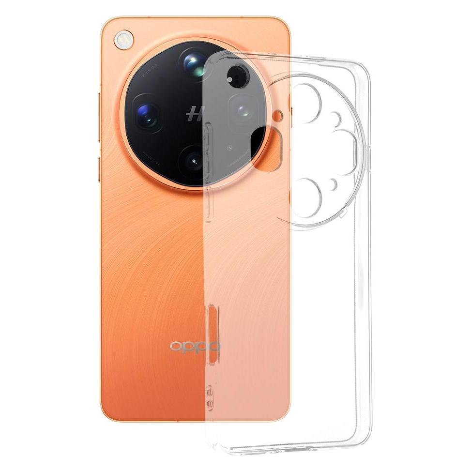 Techsuit - Clear Silicone - Oppo Find X9 Ultra - Transparent (Oppo Find X9 Ultra) (68965691)