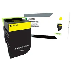 Lexmark Original Toner Standard Variante - CS/CX510 gelb 4000 Seiten (70C0X40)