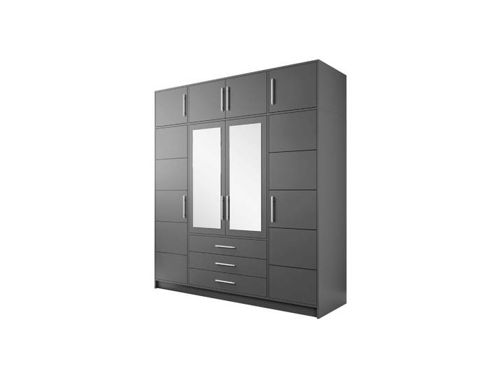 KLEIDERSCHRANK Bali D4 + Schrankaufsatz