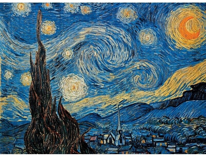 Piatnik Puzzle Van Gogh Nuit étoilée 1000 pcs