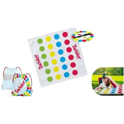 Hasbro Towel Game TWISTER (Deutsch, Englisch, Französisch, Italienisch, Niederländisch)