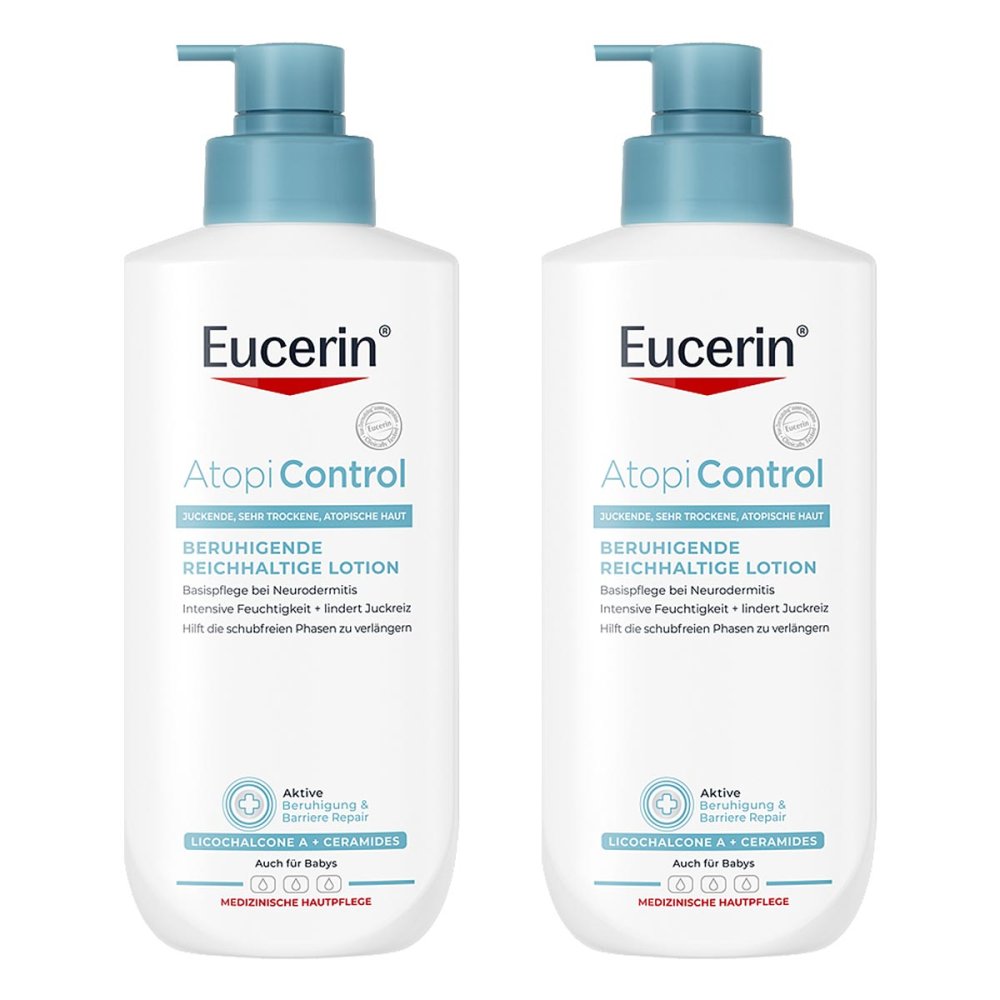 Beiersdorf AG Eucerin Eucerin AtopiControl Beruhigende Reichhaltige Lotion 08102724