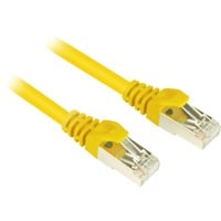 Patchkabel RJ45 Stecker > RJ45 Stecker CAT.6 S/FTP gelb, 1,5 Meter