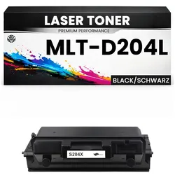 Toner MLT-D204L für Samsung Schwarz MLTD204L Premium Alternative für Samsung M3375, M3875, M4075, Samsung ProXpress SL-M3325, SL-M3825, SL-M4025