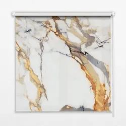 INNENROLLO - Fensterrollo - Rollo - 100x100 cm - Marmor