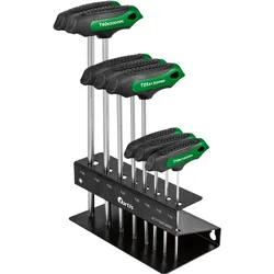 Fortis, Schraubenzieher, Schraubendrehersatz für Torx TX mit Quergriff 7 Teile (Pin-torx)