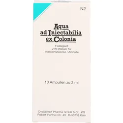 Aqua Ad Iniectabilia Ex Colonia 20 ML