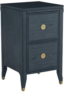 Callista 2-Drawer File Cabinet - Navy - Ballard Designs