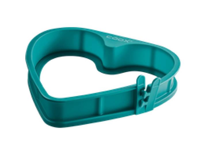 COOX Moule à charnière en silicone Coeur (verts)