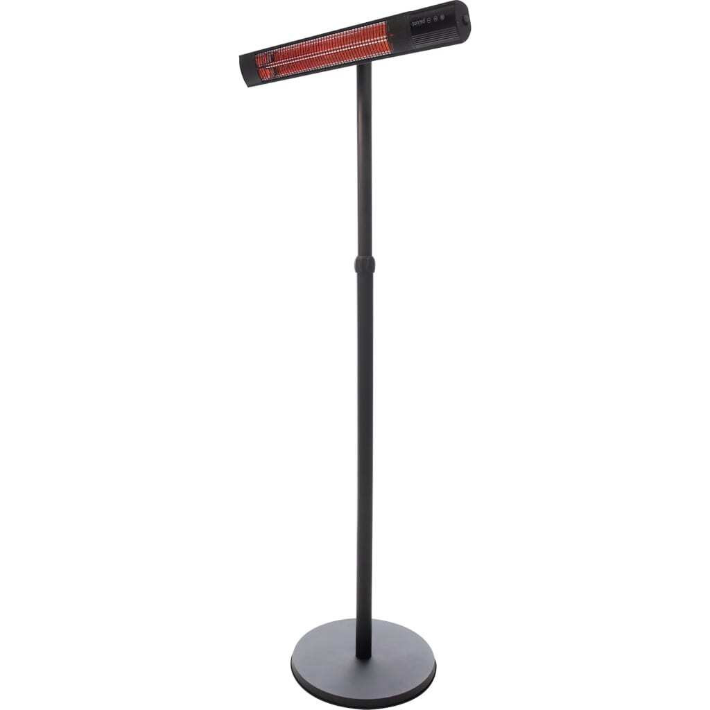 Outtrade Royal Diamond Dark staande verwarming, 2500W, zwart