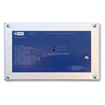 RS PRO Labornetzgerät 520W, 24V dc / 20A (PL001-PSD1220)