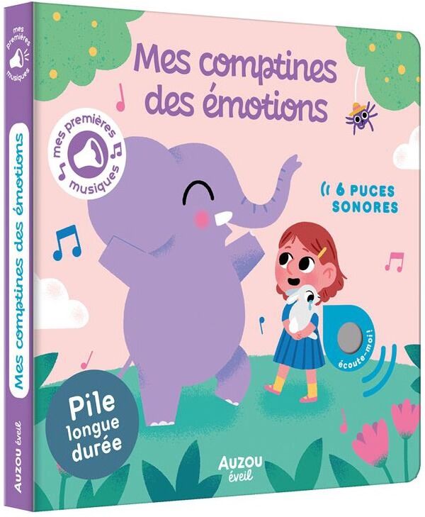 Mes premiers sonores : Mes comptines des émotions - Auzou