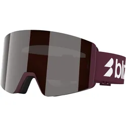 BLIZ G003 Schneebrille 2027 matte burgundy/orange silver multi