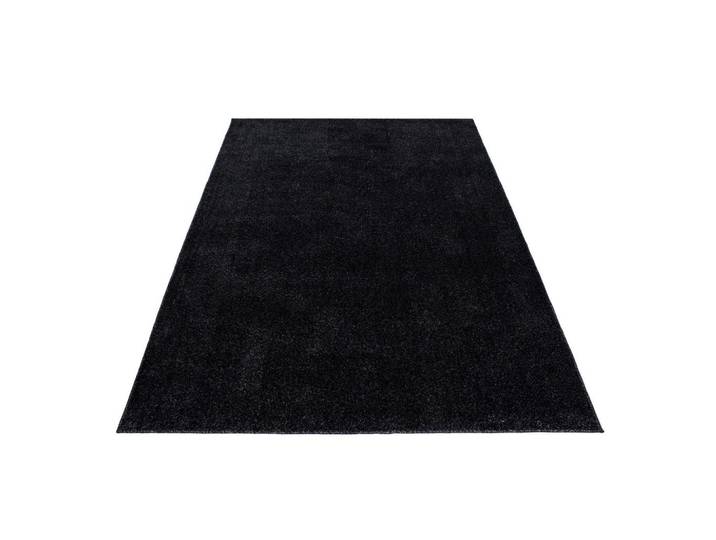 Hochflor Teppich Anthrazit Ata 200x290 cm