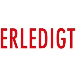 COLOP Textstempel selbstfärbend/100670 rot Erledigt