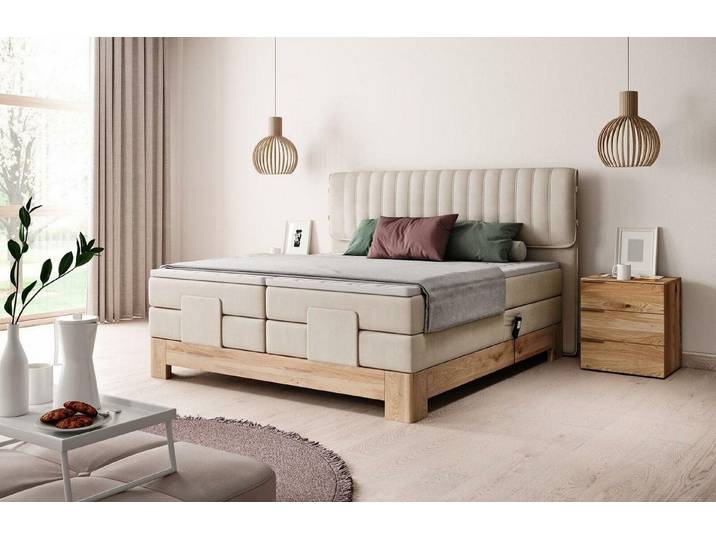 JVmoebel Boxspringbett Automatisches Boxspringbett mit elegantem Design für Schlafzimmer, Made in Europa
