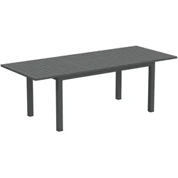 GARTENTISCH Erweitert Aluminium 160/220 x 90 cm