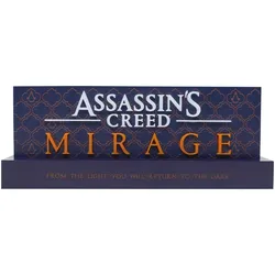 Neamedia Assassin's Creed LED-Leuchte Mirage Edition 22 cm, Weiteres Gaming Zubehör, Blau