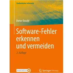Software-Fehler erkennen und vermeiden, Schulbücher von Dieter Duschl