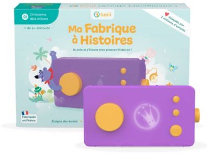 Lunii - Boîte À Histoires Ma Fabrique À Histoires Edition Violette