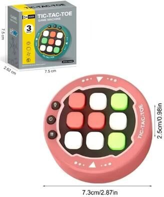 Uplift Picks Music Rhythm Game Machine Light Up Brain Training Puzzle Toy For Kids regular Red
