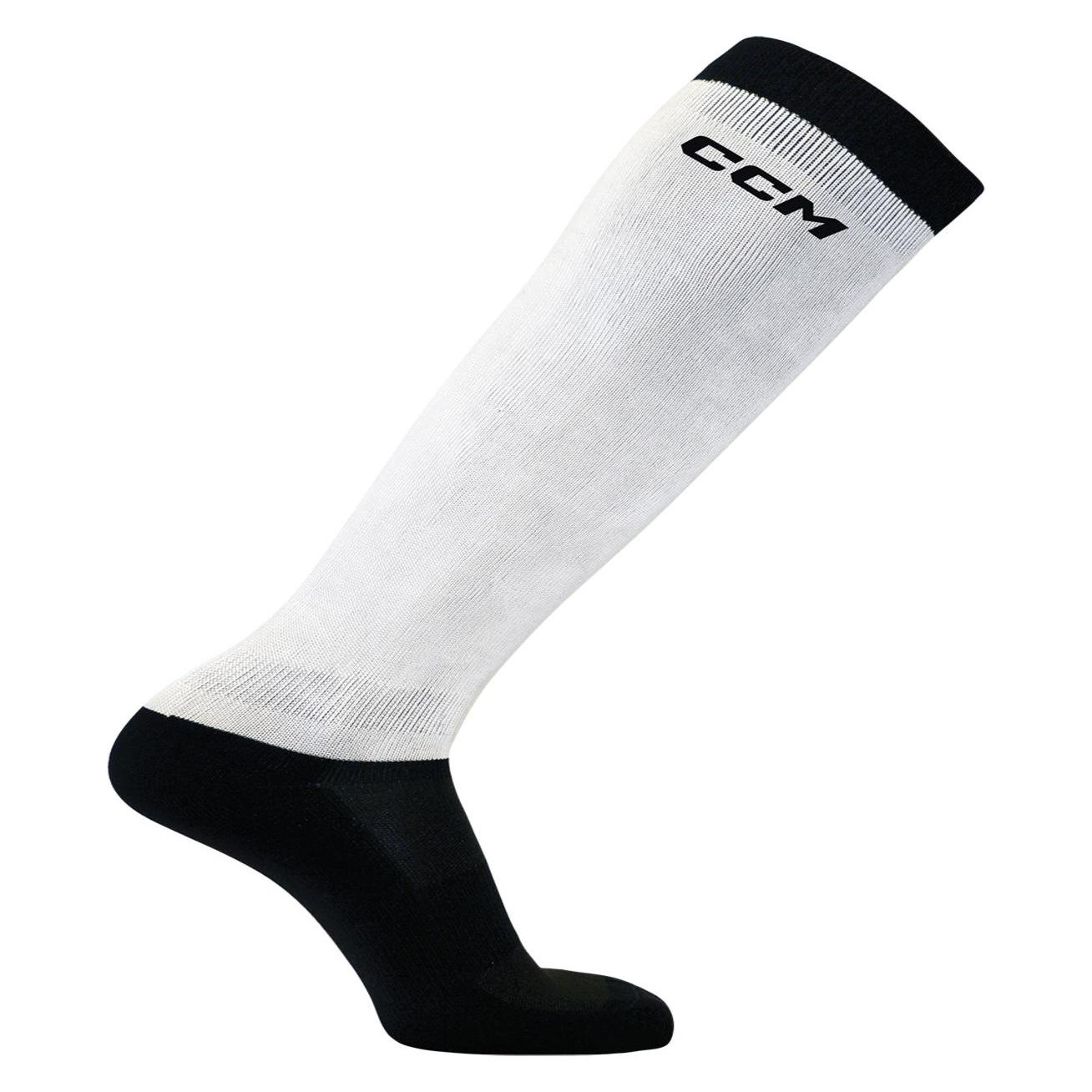 CCM SOCKPLCT5K Skate-Socken Silber/Schwarz XL (5595017) (XL) (49642489)