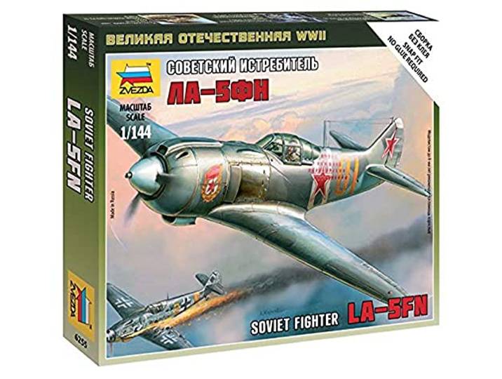 Zvezda Z6255 La-5 Sovjet Fighter Model Kit