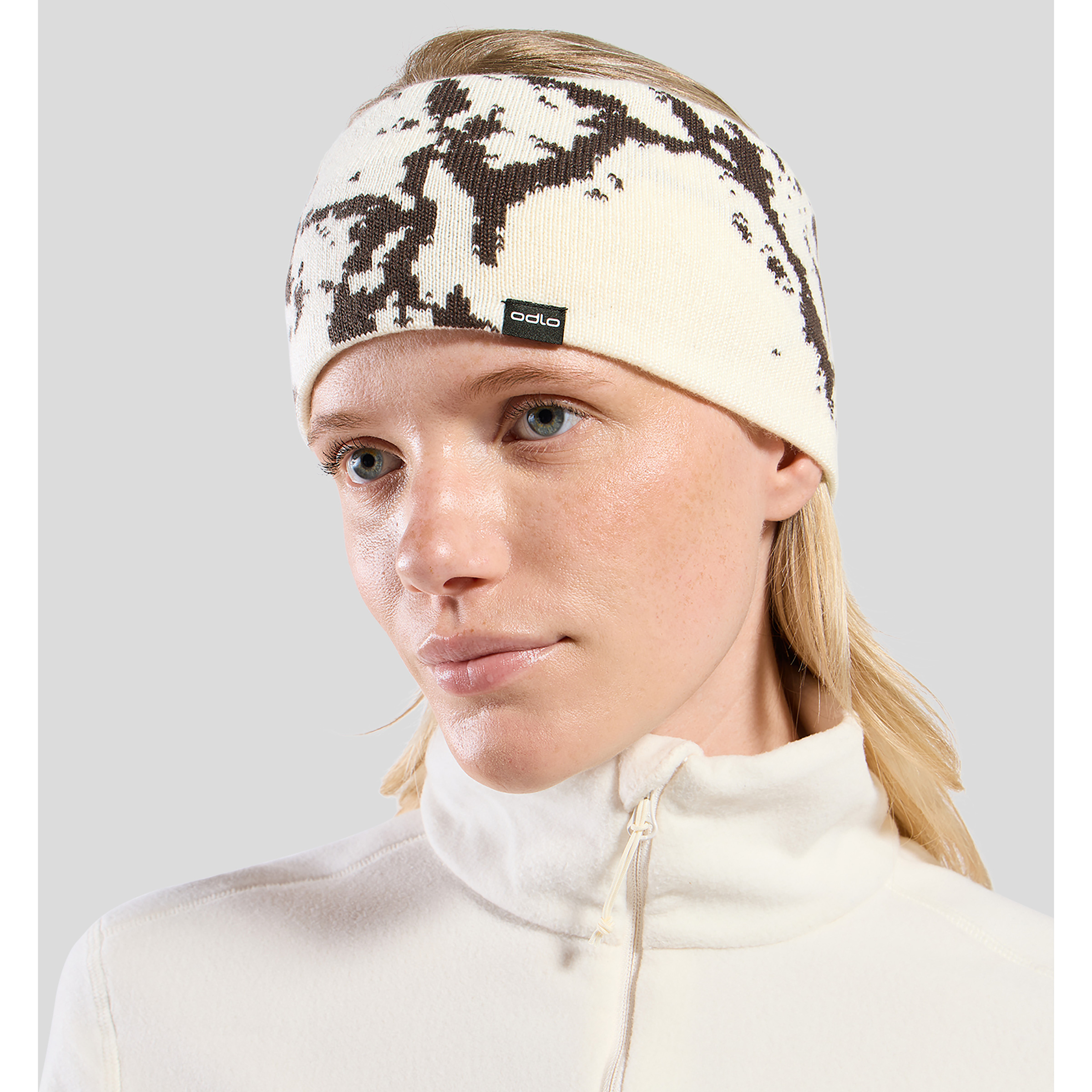 Odlo Essential Reversible Stirnbänder weiss Langlauf Skating | Langlauf Klassik | Trailrunning | Laufen Schnell trocknend