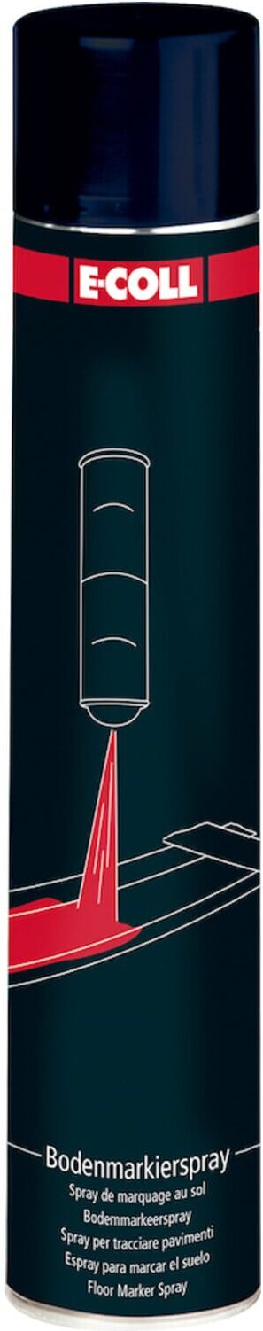 E-COLL Bodenmarkierspray 750ml schwarz (4317784465144)