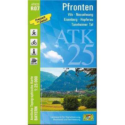 ATK25-R07 Pfronten (Amtliche Topographische Karte 1:25000), Sonstige von , Landesamt für Digitalisierung, Breitband und Vermessung, Bayern,