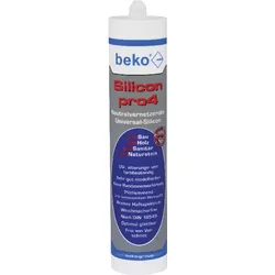 Beko pro4 Premium-Silicon 310ml - transparent-trüb