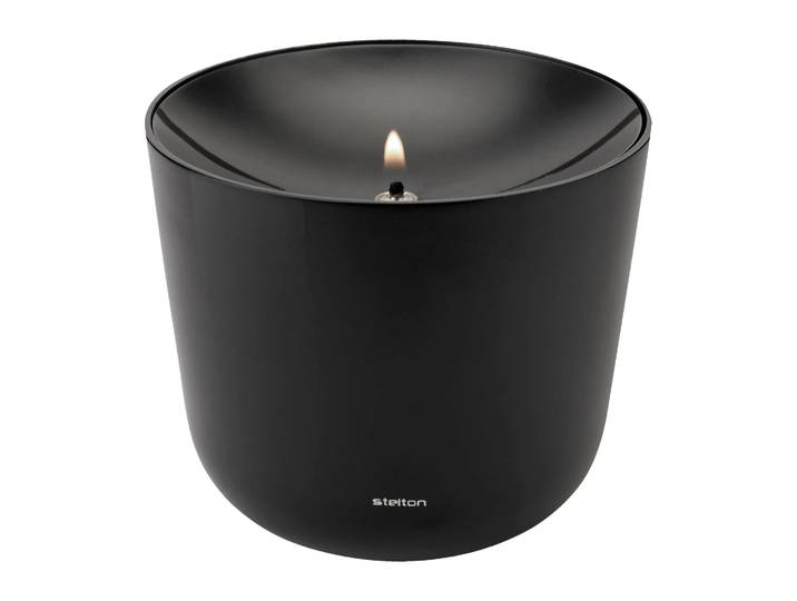 Stelton Solis olielamp Ø11,5 cm Soft black