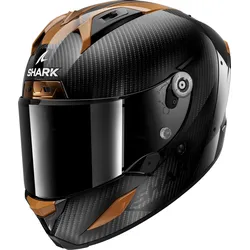 Shark Aeron Carbon Skin, Integralhelm - Carbon/Schwarz/Kupfer - XL
