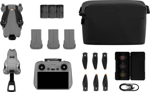 DJI DJI Mini 5 Pro Combo RC 2 inkl. Smart Controller, inkl. ND-Filterset Quadrocopter RtF Kameraflug Grau-Schwarz