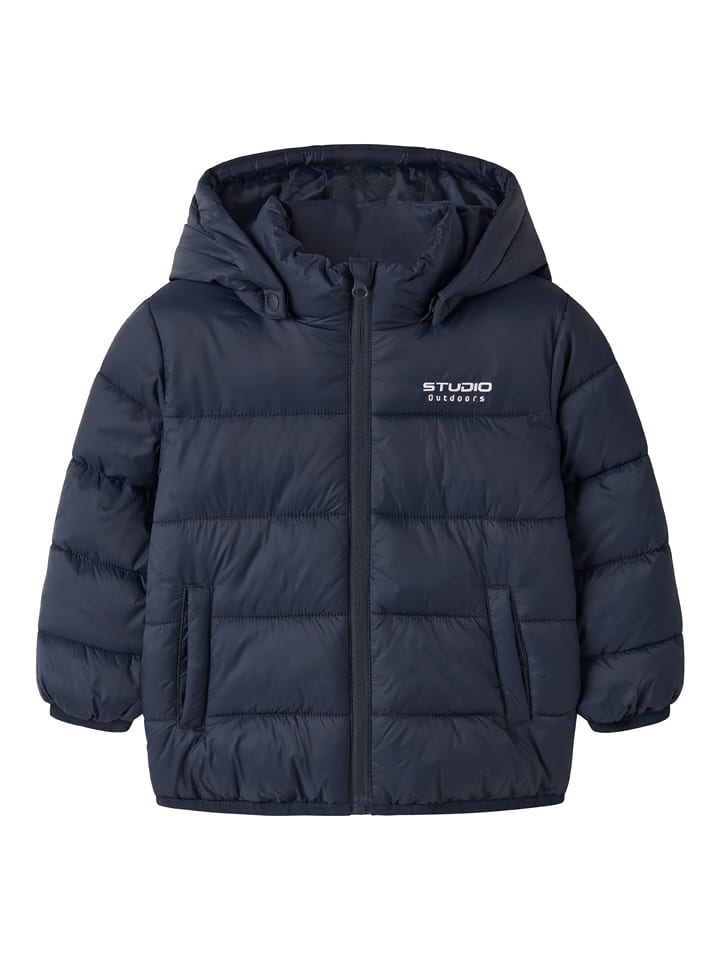 name it Steppjacke "Marble" in Dunkelblau - 116