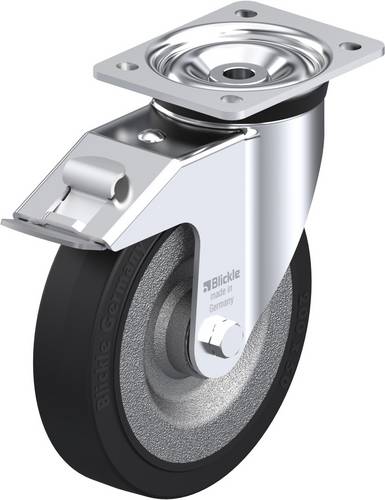 Blickle 621409 LK-SE 200K-FI Lenkrolle mit Feststeller Rad-Durchmesser: 200mm Tragfähigkeit (max.): 600kg 1St.