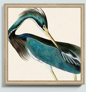 "Sea Heron Framed Print - 34"" x 34"" - Ballard Designs"