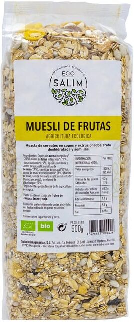 Eco-Salim MUESLI DE FRUTAS BIO 500g