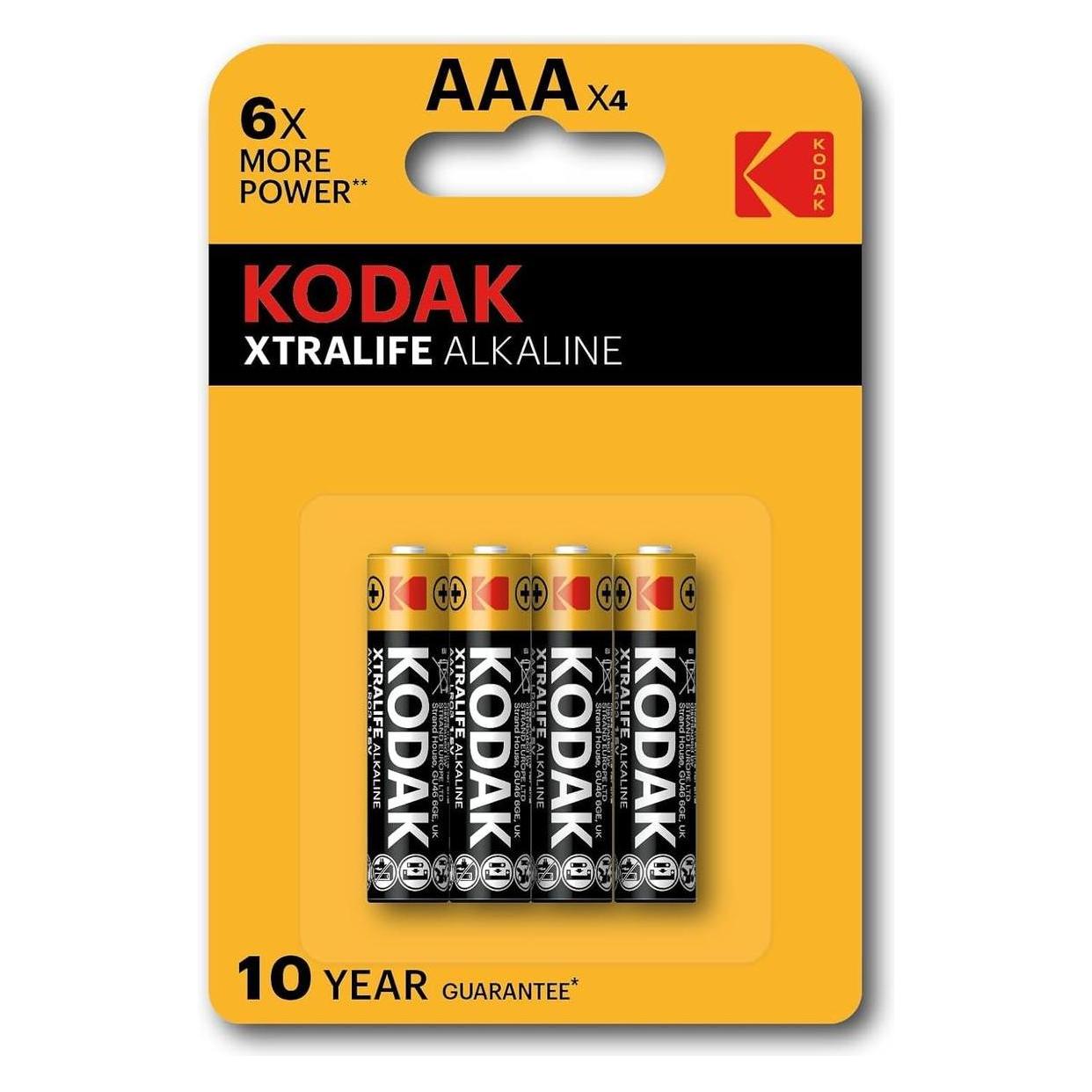 Kodak AAA Einwegbatterie Alkali (6 Stk., AAA, 1050 mAh) (30951990)