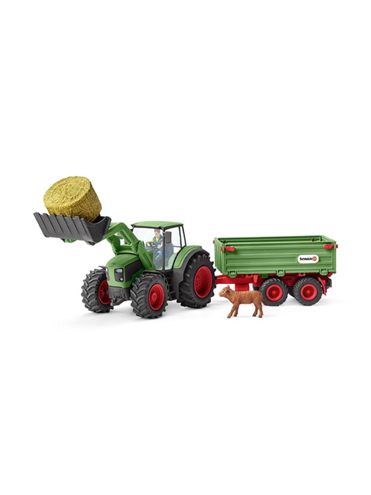 Schleich Tractor with trailer