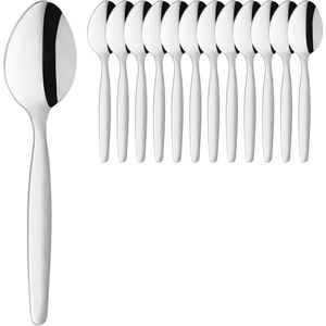 Amefa Espressolöffel Scandinave, 11,4 cm, Edelstahl 18/0, silber poliert, 12 Stück