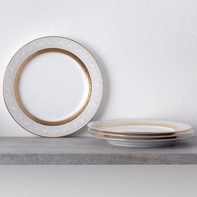"Noritake Crestwood Set of 4 Accent Plates, 9"""