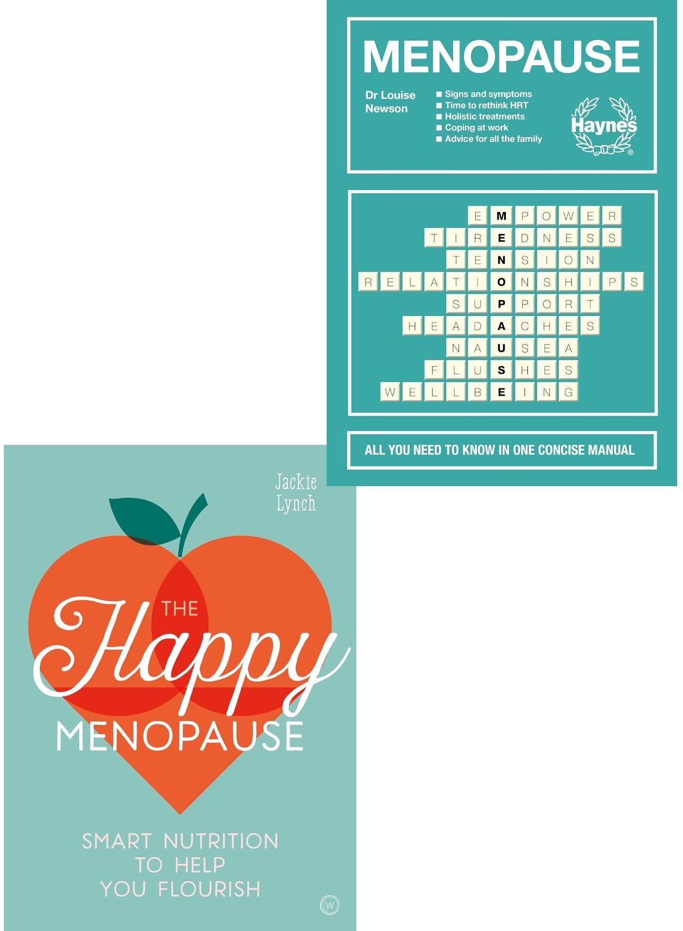Watkins Publishing/J H Haynes & Co Ltd The happy menopause, Menopause Concise Manual (Hardback)2 Books Collection Set
