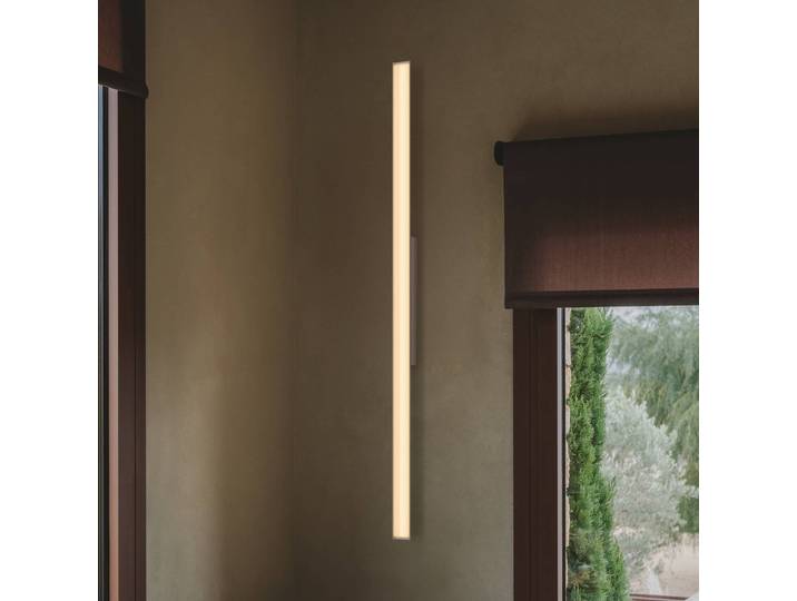 Vibia Wandlampe SPA, dimmbar, creme / amber, für Badezimmer, Aluminium, Modern, Wandleuchte, Wandlampe Innen