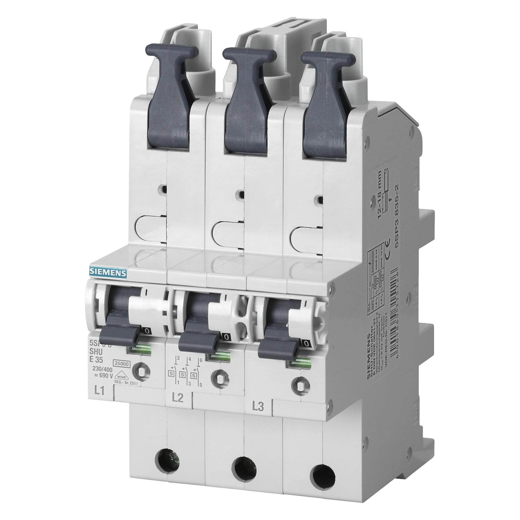 Siemens Hauptleitungsschutzschalter 3xpolig 35A V (5SP38352)