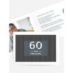 Einladungen zum Geburtstag  selbst gestalten mit Spruch und Fotos im Onlinedesigner bei Meine-Kartenmanufaktur.de