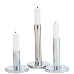 Kerzenleuchter-Set Malko silber